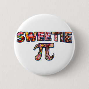 Sweetie Pi (gevuld met snoepjes) Ronde Button 5,7 Cm