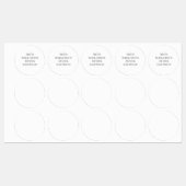 Sweetie Pie Labels (Vel)