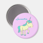 Sweetie the Unicorn Magnet - (Recto/Verso)