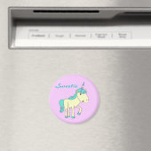 Sweetie the Unicorn Magnet - (In Situ (Lave-vaisselle))