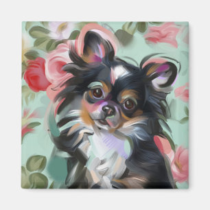 'Sweetness' Chihuahua dog art magnet Magneet