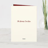 Sweetness Feestdagen Kaart (Achterkant)