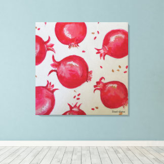 Sweetness  of pomegranate canvas afdruk