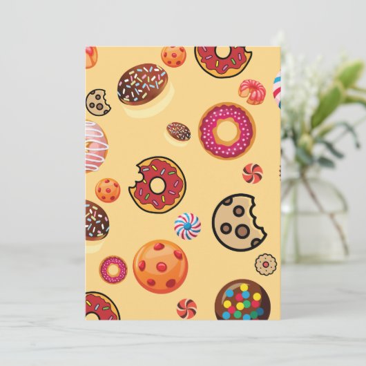 Sweets 2 kaart (Staand voorkant)