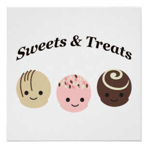 Sweets en behandelingen! Chocolade Perfect Poster