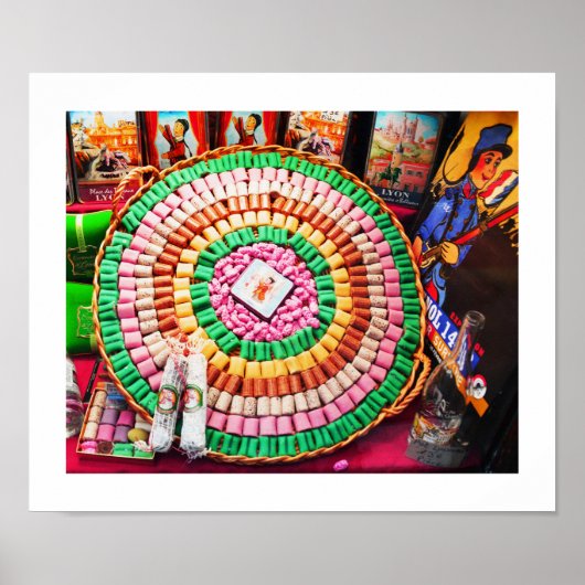 Sweets in Lyon, Frankrijk Poster (Voorkant)
