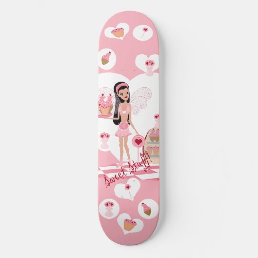Sweets Shoppe Fairy Skateboard (Voorkant)
