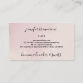 Sweets Trees Chocolate Snoep Bakery Visitekaartje (Achterkant)