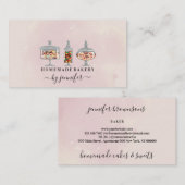 Sweets Trees Chocolate Snoep Bakery Visitekaartje (Voorkant / Achterkant)