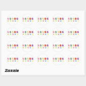 SweetTweet Ronde Sticker (Vel)