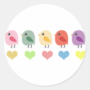 SweetTweet Ronde Sticker