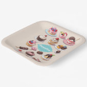Sweety-papier bord (Gebogen)