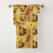 Sweey Bears and Bees 3D Motif sans couture (En situation)