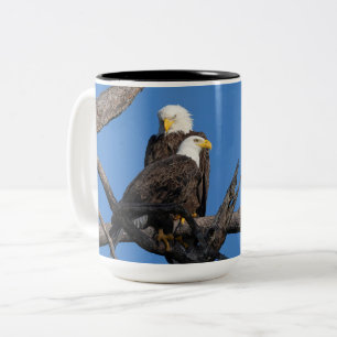 SWFEC - M15 & F23 - Een nieuw paar in het nest Tweekleurige Koffiemok