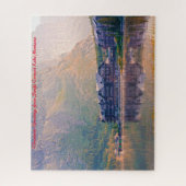 Swift Current Lake Montana.kerstgroeten Legpuzzel (Verticaal)