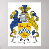 Swift Family Crest Poster (Voorkant)