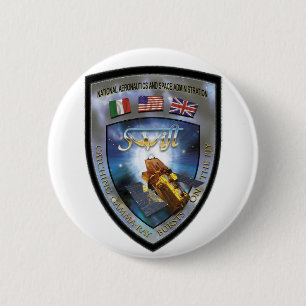 Swift Gamma-Ray Burst Mission Ronde Button 5,7 Cm
