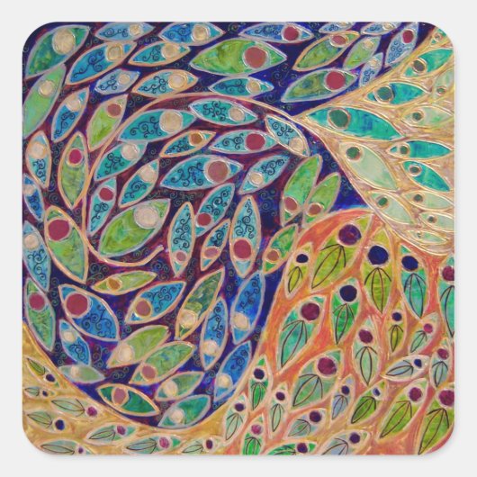 Swift heiligdom (schilderij) sticker (Voorkant)