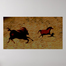 Swift Horse van Lascaux Poster