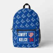 Swift Kelce 24 Heart TNT Bedrukte Rugzak (Voorkant)