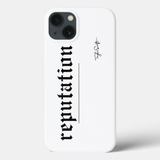 Swift Reputation Font Design iPhone 13 Hoesje