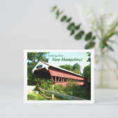 Swift River Bridge - New Hampshire Briefkaart (Staand voorkant)