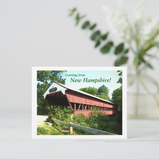 Swift River Bridge - New Hampshire Briefkaart (Staand voorkant)