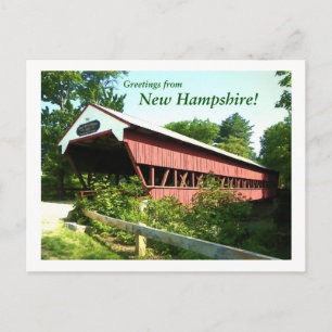 Swift River Bridge - New Hampshire Briefkaart