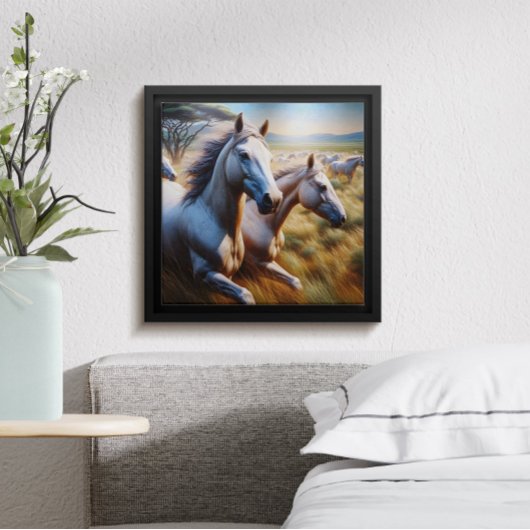 Swift Spirits: Een galopperende kudde Poster