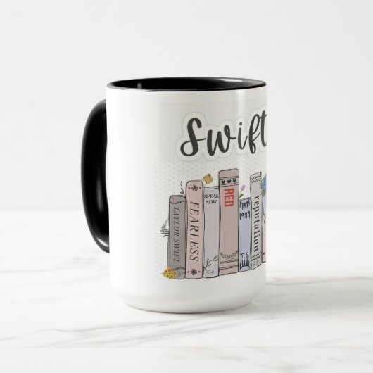 Swiftea Coffee Mug - Funny Cute Singer (Devant gauche)