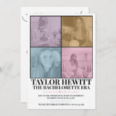 Swiftie Bachelorette Tijdschema Kaart (Voorkant / Achterkant)