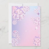 Swiftie-geïnspireerd In mijn verjaardagsuitnodigin Kaart (Achterkant)