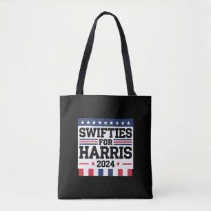 Swifties voor Kamala Harris 2024 Draagtas
