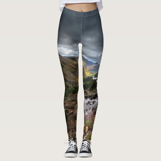 Swiftstroompas 3 - Nationaal Park Glacier Leggings (Voorkant)