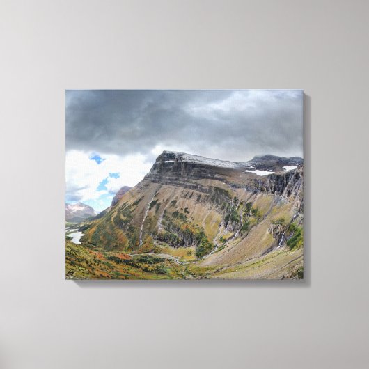 Swiftstroompas - Nationaal Park Glacier Canvas Afdruk (Voorkant)