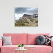Swiftstroompas - Nationaal Park Glacier Canvas Afdruk (Insitu (Woonkamer))