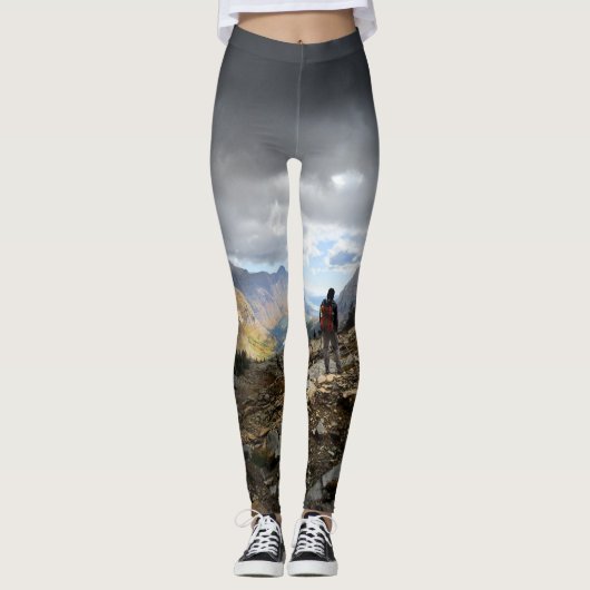 Swiftstroompas - Nationaal Park Glacier Leggings (Voorkant)