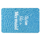 Swim als een Zeemeermin-prijsopgave Magneet (Horizontaal)