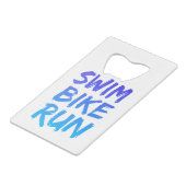 Swim Bike Run superbe design (Dos Angle)