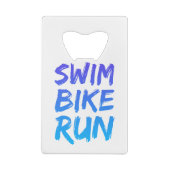 Swim Bike Run superbe design (Dos)