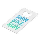 Swim Bike Run superbe design (Dos Angle)