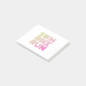Swim Bike Run, Triathlon Post-it® Notes (Schuin)