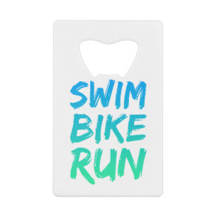 Swim Bike - Uitstekend design Kredietkaart Flessenopener