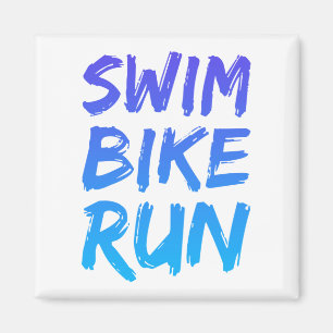 Swim Bike - Uitstekend design Magneet