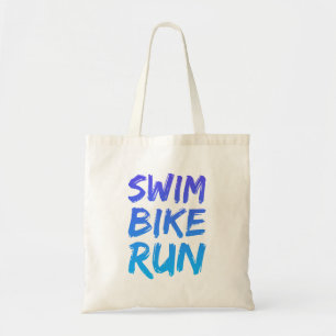 Swim Bike - Uitstekend design Tote Bag