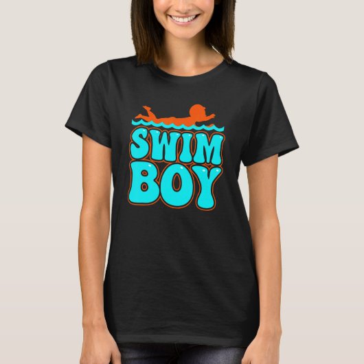 Swim Boy 10 T-shirt (Voorkant)