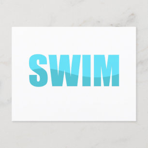Swim Briefkaart