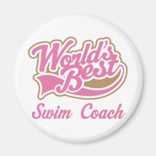 Swim Coach Gift Magneet