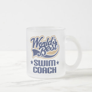 Swim Coach Gift Matglas Koffiemok