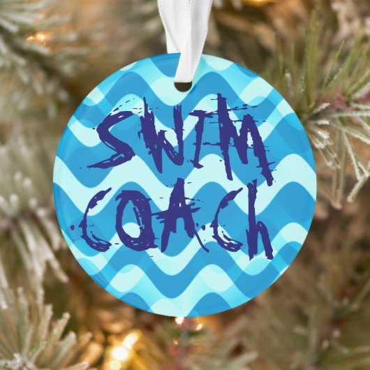 SWIM COACH ORNAMENT (Boom)